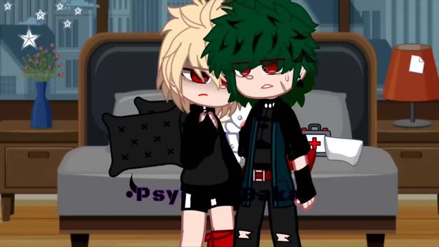 Bakugo Fell Off The Stairs || DkBk // DekuBaku || Villain Deku ||