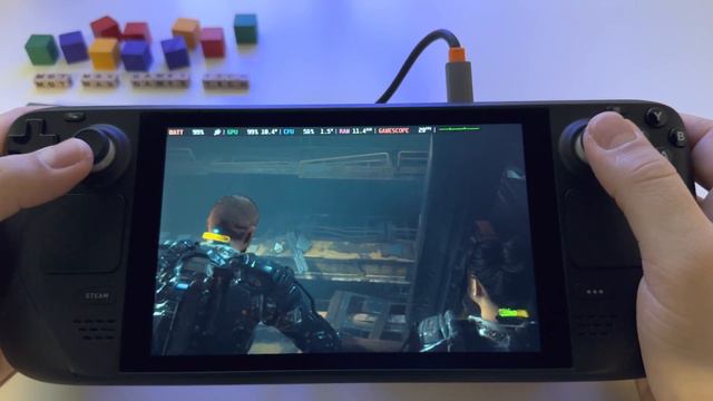 The Callisto Protocol - Steam Deck gameplay | low graphics смотреть онлайн