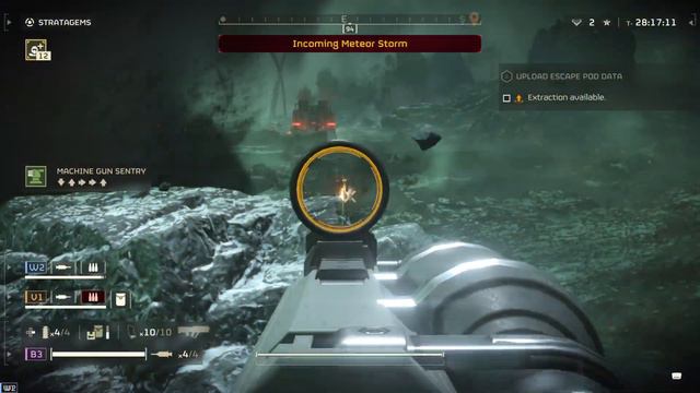 HELLDIVERS 2 meter shower robot rush смотреть онлайн