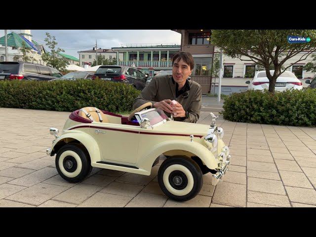 Детский электромобиль Rolls Royce Retro E444EE смотреть онлайн