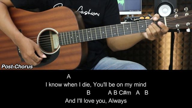 Always - Bon Jovi | EASY Guitar Tutorial with Chords / Lyrics - Guitar Lessons смотреть онлайн