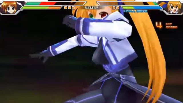 Magical girl lyrical nanoha Gears of Destiny (PSP) Nanoha VS Vivio смотреть онлайн