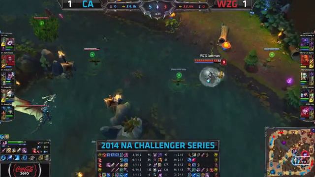 CA vs WZG - 2014 NA CS Summer 2 Quarterfinals G3 смотреть онлайн
