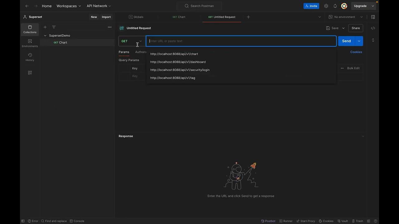 Screencast Superset 12 - Superset API (Postman)