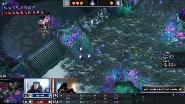 Serral vs Clem (ZvT) - SEMI FINALS World Team League Winter [StarCraft 2] смотреть онлайн