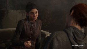 TLOU2 Ellie Kiss Dina Cutscene The Last Of Us 2