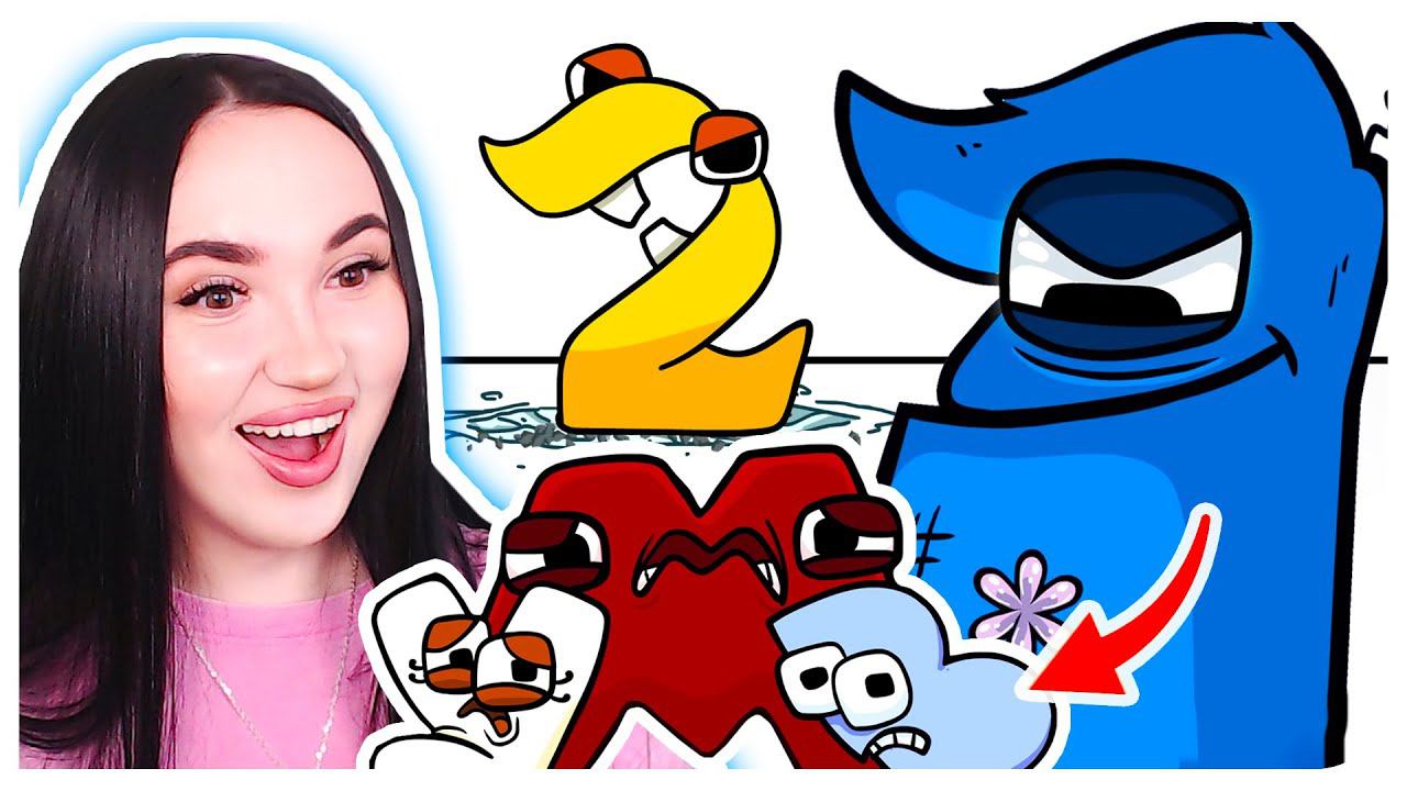 ЦИФРЫ ЛОР 2 и АЛФАВИТ ЛОР ВЕРНУЛИСЬ! ➤ 2 | Number Lore Реакция