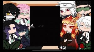 Hashira react to Tomioka Giyuu as Dazai Osamu | 2.5/? | Kny/Ds | Gacha Club