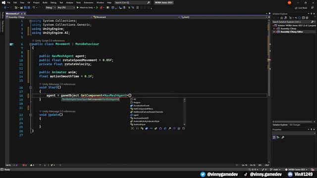 Making A MOBA Character in 2023 - #2_ MOVEMENT (Unity 2023 Tutorial) смотреть онлайн