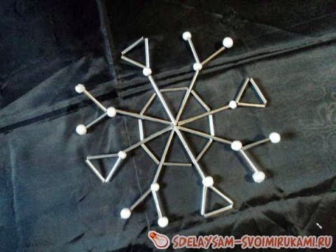 Как сделать снежинку своими руками смотреть онлайн