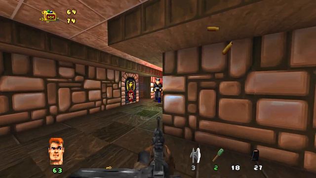 Brutal Wolfenstein 3D - Spear Of Destiny ( Version 7.0 ) || Über Difficulty || The Dungeons ( 4K )