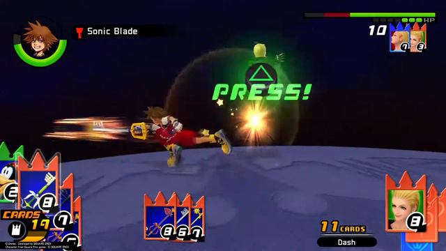 How to beat Larxene the easy way (Second battle - Destiny Islands) - Kingdom Hearts Re:CoM смотреть онлайн