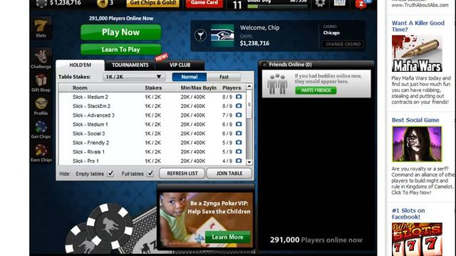 Zynga Poker Goal смотреть онлайн