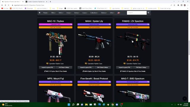 CSGO Riptide tier list смотреть онлайн