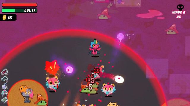 Gacha Fever - Cute Bullet Hell Action Roguelike with Monsters смотреть онлайн