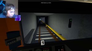 Стрим - работаю машинистом в крутой карте Helsinki metro simulator в игре ROBLOX #1