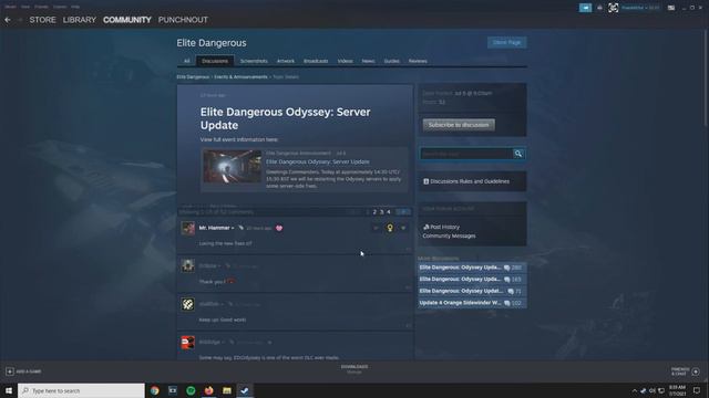 Elite Dangerous Odyssey - Server Update Fix?...NOPERS смотреть онлайн