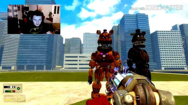 My first Gmod video(fnaf 4 help wanted retextured ragdolls) | Garry's mod review смотреть онлайн