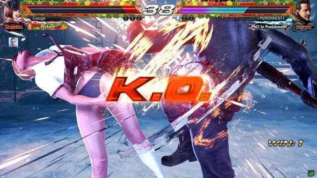 3153 - Tekken 7 - Coouge (Anna Williams) vs l-PUNlSHMENT-l (Negan) смотреть онлайн