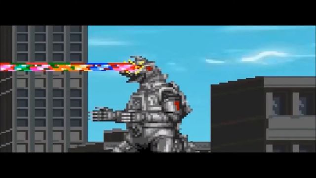 Godzilla vs. MechaGodzilla - Sprite Animation смотреть онлайн