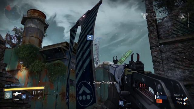 Destiny Walkthrough Part 2 - LIVE Tower & Multiplayer (Destiny Gameplay Alpha PS4) смотреть онлайн