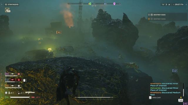 Helldivers 2 - Destroy eggs смотреть онлайн