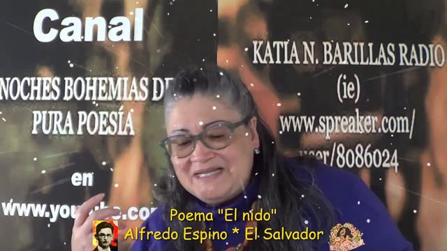 Poema declamado: "El nido" - Autor: Alfredo Espino, poeta clásico de El Salvador. смотреть онлайн