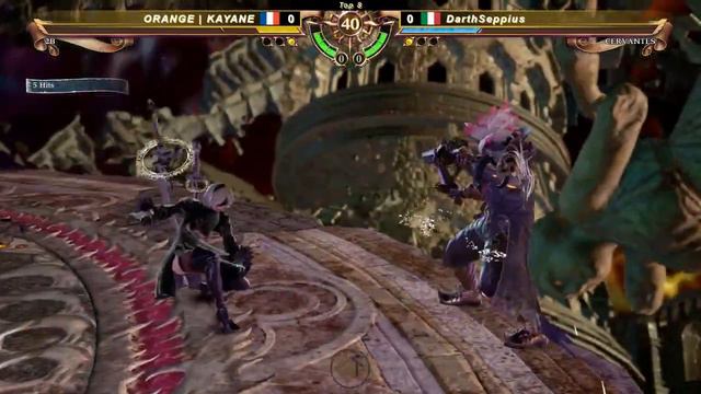 CT 2019 Soul Calibur 6 - Top 8 Orange Kayane 2B vs Darth Seppius Cervantes смотреть онлайн