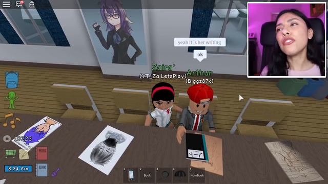 HE FOUND THE BREAK UP LETTER & NOW HE IS HEART BROKEN!! - Roblox - Anime High School смотреть онлайн