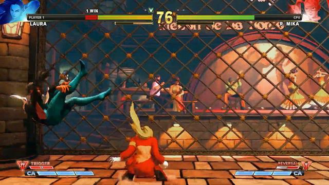 Street Fighter V AE Laura vs R. Mika PC Mod #3 смотреть онлайн