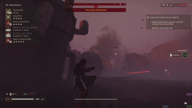 Twerking Strider - HELLDIVERS 2 смотреть онлайн