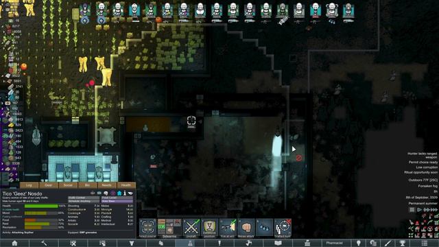 Rimworld: Darkness Despair - Part 53: Chain Reaction [Cassandra, Losing Is Fun] смотреть онлайн