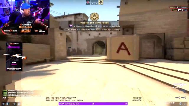 Olha esse ACE do BARBA ROSSA! Counter-Strike: Global Offensive смотреть онлайн