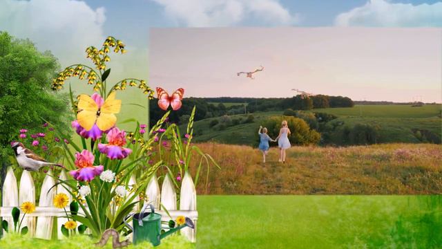 Летняя прогулка - пример видео | Программа ВидеоШОУ смотреть онлайн