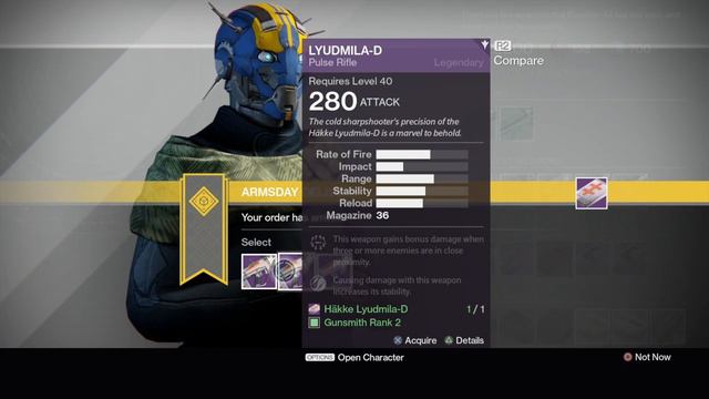 Destiny - ARMS DAY! Foundry Order Packages & Recommendations. Weapon Test & Next Week Weapon Previe смотреть онлайн