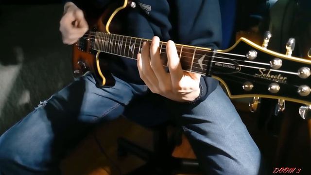 Doom 3 main theme guitar cover смотреть онлайн