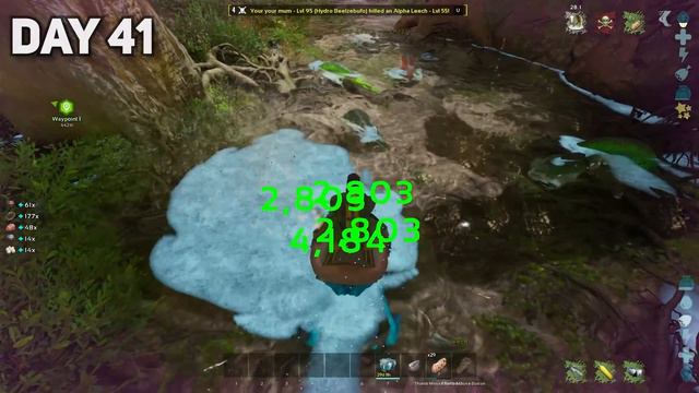 I Spent 100 Days in Ark Primal Chaos смотреть онлайн