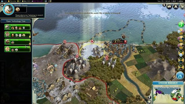 Civilization 5, Game 0 Episode 2: Increasing stats, capping cs смотреть онлайн