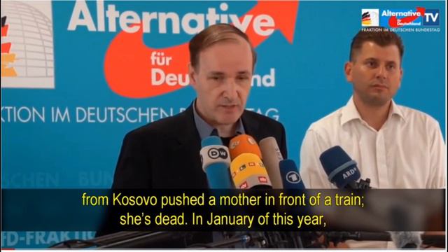 Frankfurt train station killer was praised as a model immigrant by Swiss NGO смотреть онлайн