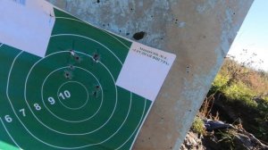 Пристрелка карабина СКС и прицела Ремингтон серия Фьюри кратность 1х5х24