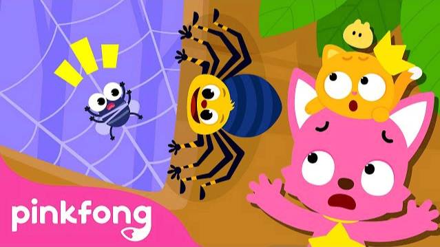 Oh no! Itsy Bitsy Spider Song | Mother Goose of Pinkfong Ninimo | Pinkfong Kids Song смотреть онлайн