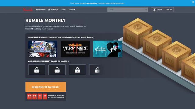 Humble April 2019 Monthly Early Reveal Stream | Humble March 2019 Bundle Later Reveal