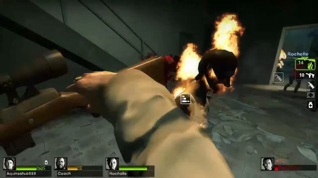 Left 4 Dead 2 Two-Man Co-op on Expert: Dark Carnival Campaign Mission 2: Fairgrounds смотреть онлайн