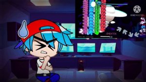 FNF and CRK characters reacts to Thearchy FNF || Gacha Club reaction