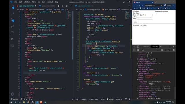 51.Forms - Part 6 - Form Validation - Built-in Validators #2 - Master Angular Framework In Arabic смотреть онлайн