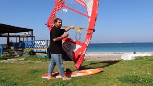 How to do the Upwind 360 (in the straps) in windsurfing! Tips and tricks to make it easy!