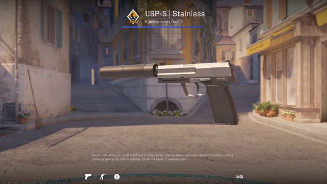 USP-S | Stainless in Couter Strike 2 CS2 смотреть онлайн