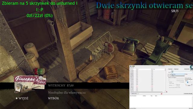 Cheat Engine + Mafia 2 (cz.2)