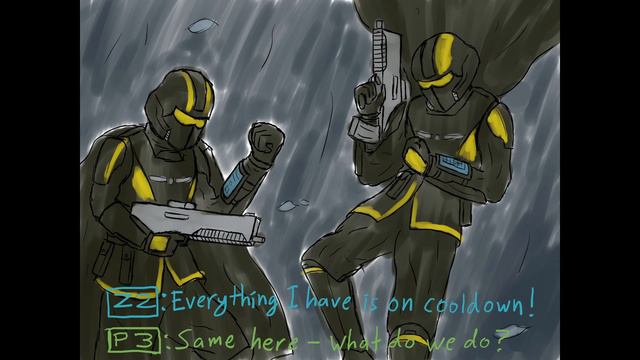 Helldivers 380mm Meme Barrage смотреть онлайн