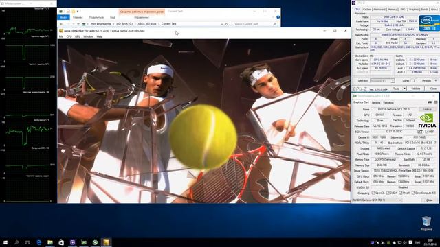 XENIA Xbox 360 Emulator - Virtua Tennis 2009 (2009). Vulkan. Test #1 смотреть онлайн